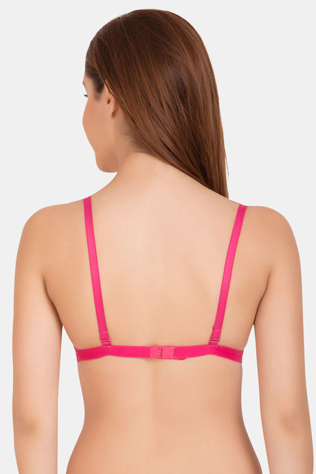 Tweens Padded Non-Wired Full Coverage T-Shirt Bra - Dark Pink — image 2